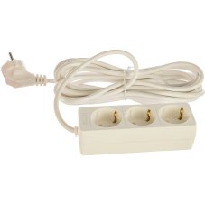 Удлинитель 3гн. 5м с заземл.10А IP20 2.2кВт ПВС Союз 481S-9305